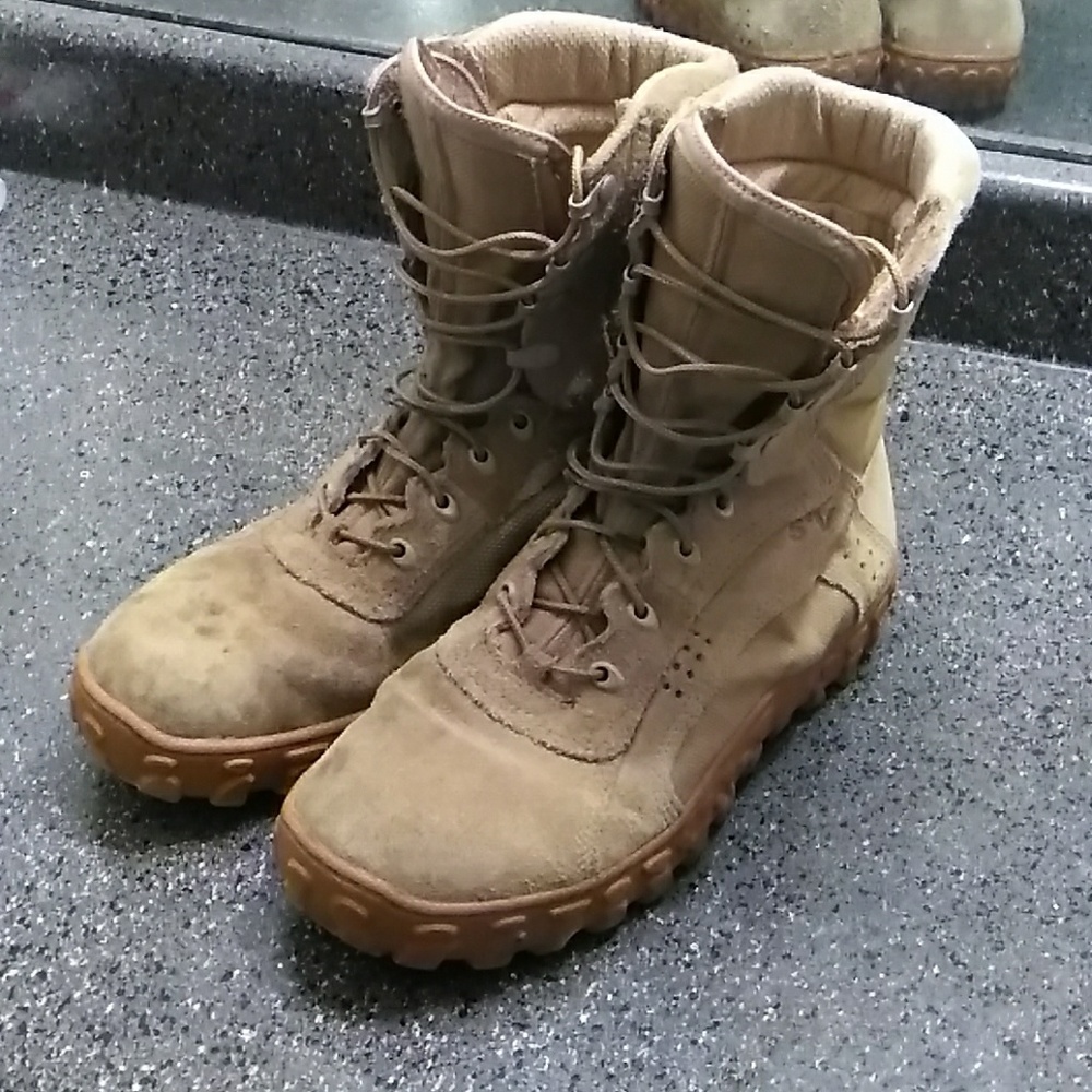 Military style boots size 9.5